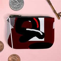 Crazy abstraction Mini Coin Purses