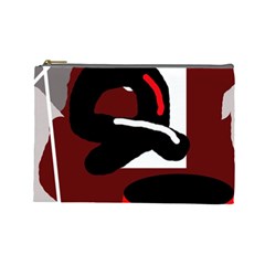 Crazy abstraction Cosmetic Bag (Large) 