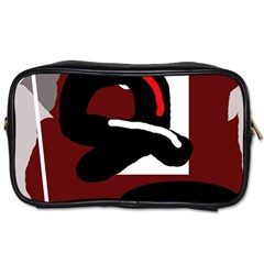 Crazy abstraction Toiletries Bags 2-Side