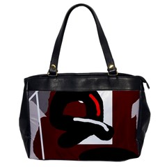 Crazy abstraction Office Handbags