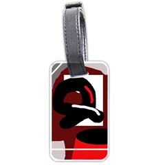 Crazy abstraction Luggage Tags (One Side) 