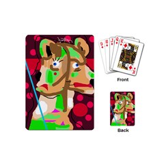 Abstract Animal Playing Cards (mini)  by Valentinaart