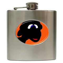 Black Sheep Hip Flask (6 Oz) by Valentinaart