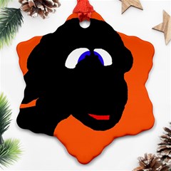 Black Sheep Ornament (snowflake) 