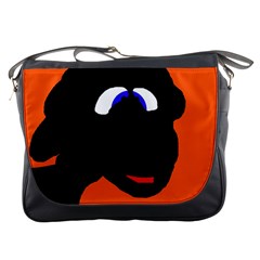 Black Sheep Messenger Bags by Valentinaart