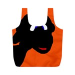 Black sheep Full Print Recycle Bags (M)  Back