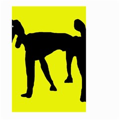 Black Dog Large Garden Flag (two Sides)