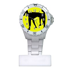 Black Dog Plastic Nurses Watch by Valentinaart