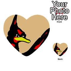 Angry Bird Multi-purpose Cards (heart) 