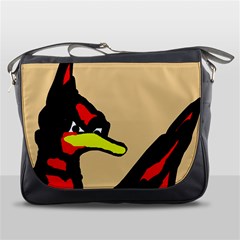 Angry Bird Messenger Bags by Valentinaart