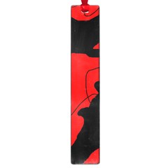 Black And Red Lizard  Large Book Marks by Valentinaart