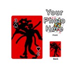 Abstract man Playing Cards 54 (Mini)  Front - Spade3