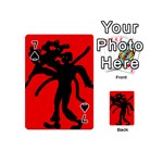 Abstract man Playing Cards 54 (Mini)  Front - Spade7