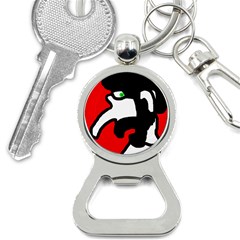 Man Bottle Opener Key Chains by Valentinaart