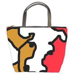 Artistic Cow Bucket Bags by Valentinaart