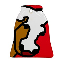 Artistic Cow Bell Ornament (2 Sides) by Valentinaart