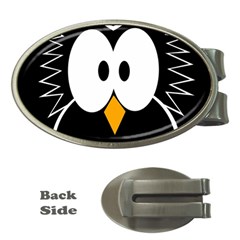 Black owl Money Clips (Oval) 