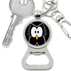 Black owl Bottle Opener Key Chains