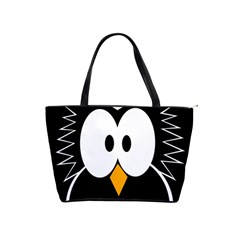 Black owl Shoulder Handbags