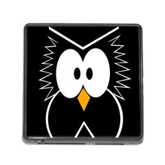 Black owl Memory Card Reader (Square)