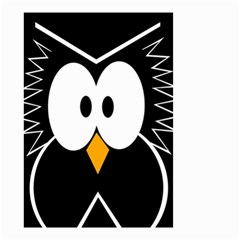 Black owl Small Garden Flag (Two Sides)