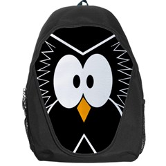 Black owl Backpack Bag