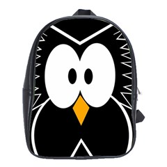 Black owl School Bags (XL) 