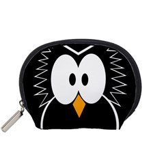 Black owl Accessory Pouches (Small) 