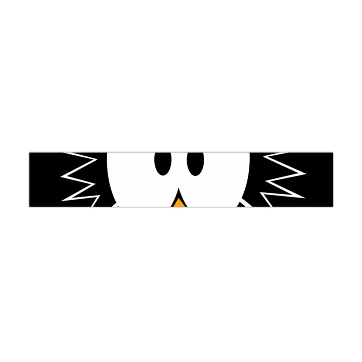 Black owl Flano Scarf (Mini)