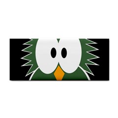 Green Owl Hand Towel