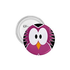 Pink owl 1.75  Buttons