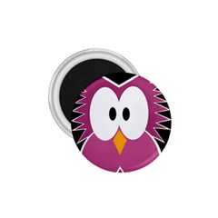 Pink owl 1.75  Magnets