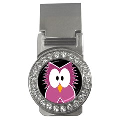 Pink owl Money Clips (CZ) 