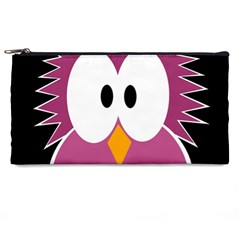 Pink owl Pencil Cases