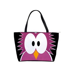 Pink owl Shoulder Handbags