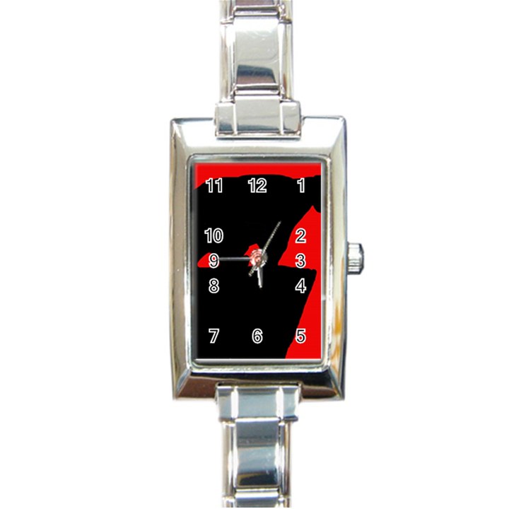 Bear Rectangle Italian Charm Watch