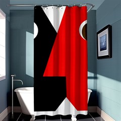 Kiss Shower Curtain 36  X 72  (stall)  by Valentinaart