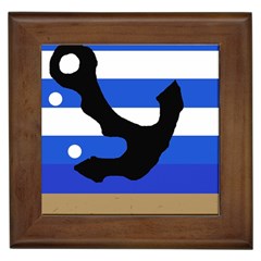 Anchor Framed Tiles by Valentinaart