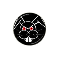 Evil Rabbit Hat Clip Ball Marker (10 Pack) by Valentinaart