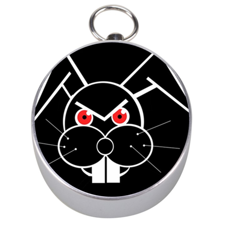 Evil rabbit Silver Compasses