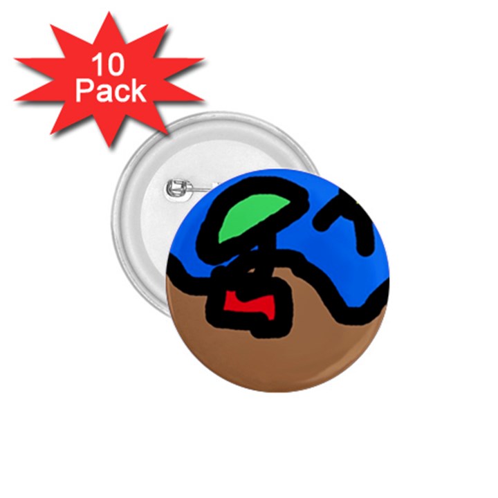 Beach 1.75  Buttons (10 pack)