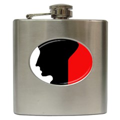 Man Hip Flask (6 Oz) by Valentinaart