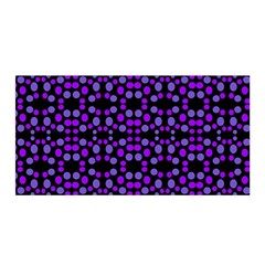 Dots Pattern Purple Satin Wrap by BrightVibesDesign