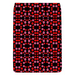 Dots Pattern Red Flap Covers (s)  by BrightVibesDesign