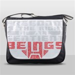 Freedom is the Right GRUNGE Messenger Bags Front