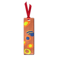 Orange Abstraction Small Book Marks by Valentinaart