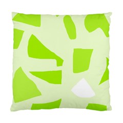 Green Abstract Design Standard Cushion Case (two Sides) by Valentinaart