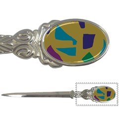 Colorful Abstraction Letter Openers by Valentinaart