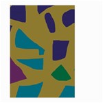 Colorful abstraction Large Garden Flag (Two Sides) Back