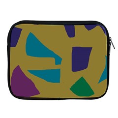 Colorful Abstraction Apple Ipad 2/3/4 Zipper Cases by Valentinaart